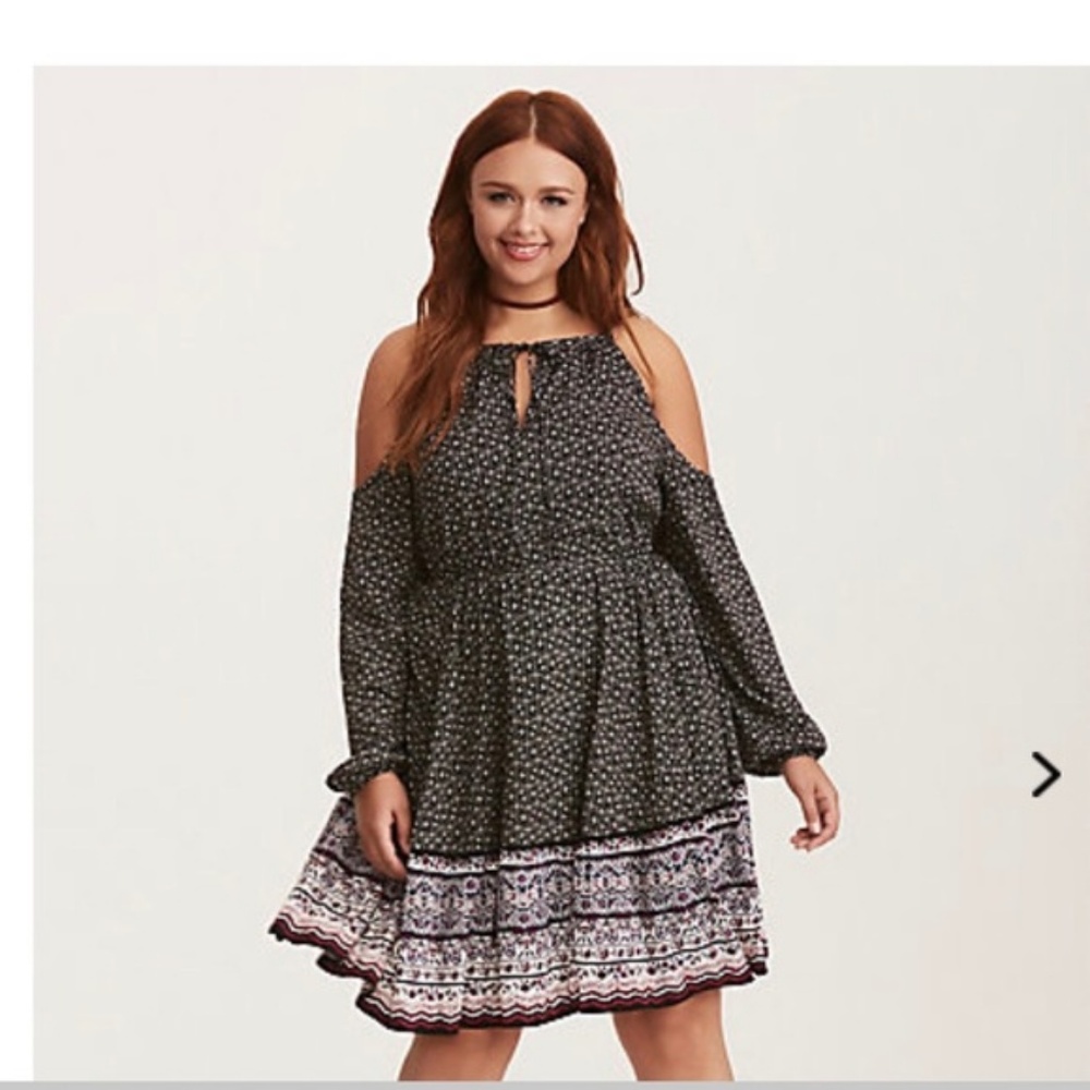 Torrid | Boho Print | Black